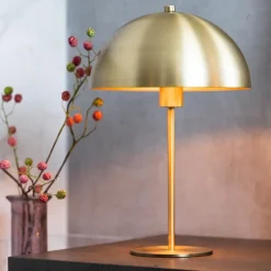 Straluma Light and Living tafellamp Merel antiek brass><noscript><img width=
