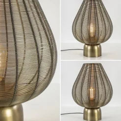 Straluma Light and Living tafellamp Suneko antiek brons><noscript><img width=