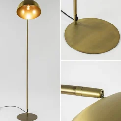 Straluma Light and Living vloerlamp Mette antiek brass><noscript><img width=