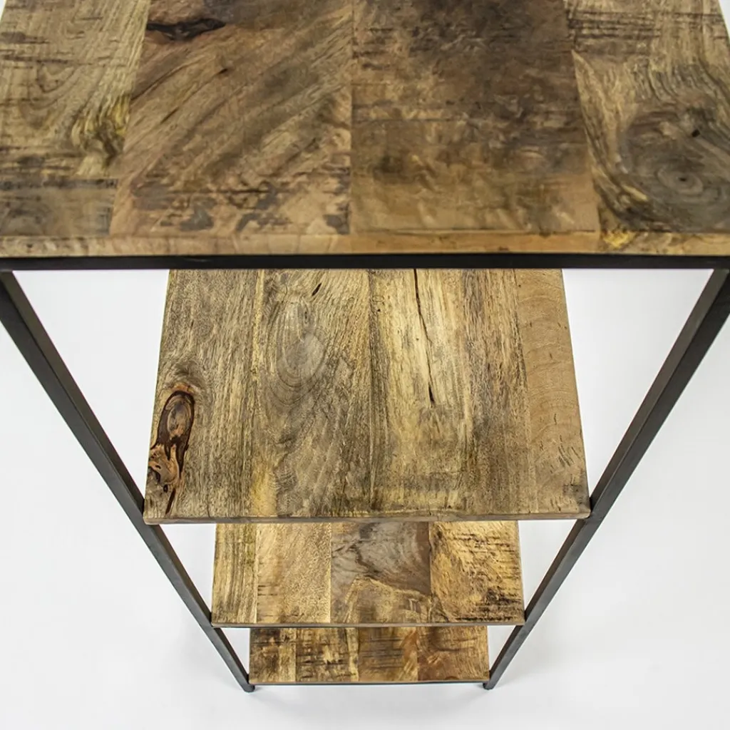 Straluma Mango houten kastje 40x40x120 cm> Bijzettafels