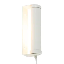 Straluma Mat witte wandlamp met snoer> Wandlampen|Scandinavische Verlichting