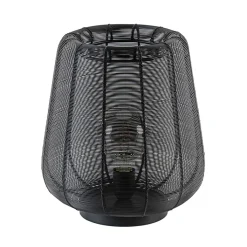 Straluma Mat zwarte draad tafellamp Adeta> Draadlampen|Light and Living