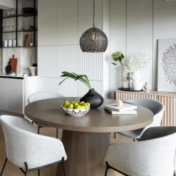 Straluma Mat zwarte hanglamp Sinula Light and Living><noscript><img width=