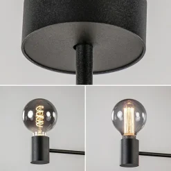 Straluma Mat zwarte 4-lichts hanglamp><noscript><img width=