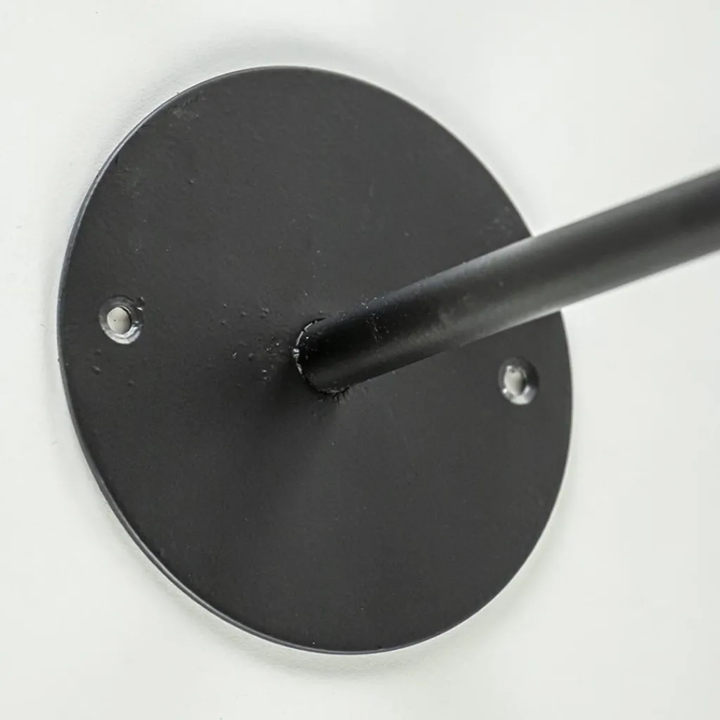 Straluma Mat zwarte wandlamp Soriano exclusief kap> Wandlampen|Light and Living