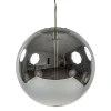 Straluma Medina hanglamp bol XL smoke glas met brons> Light and Living|Eetkamerverlichting