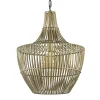 Straluma Metalen hanglamp Stella antiek brons met zwart> Eettafellampen|Light and Living