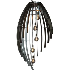 Straluma Metalen videlamp Omegna XL met open structuur> Hanglampen|Videverlichting