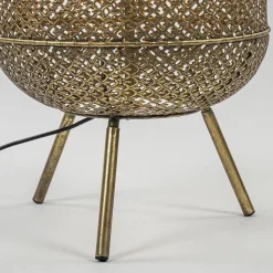 Straluma Metalen vloerlamp Oosterse lantaarn goud><noscript><img width=
