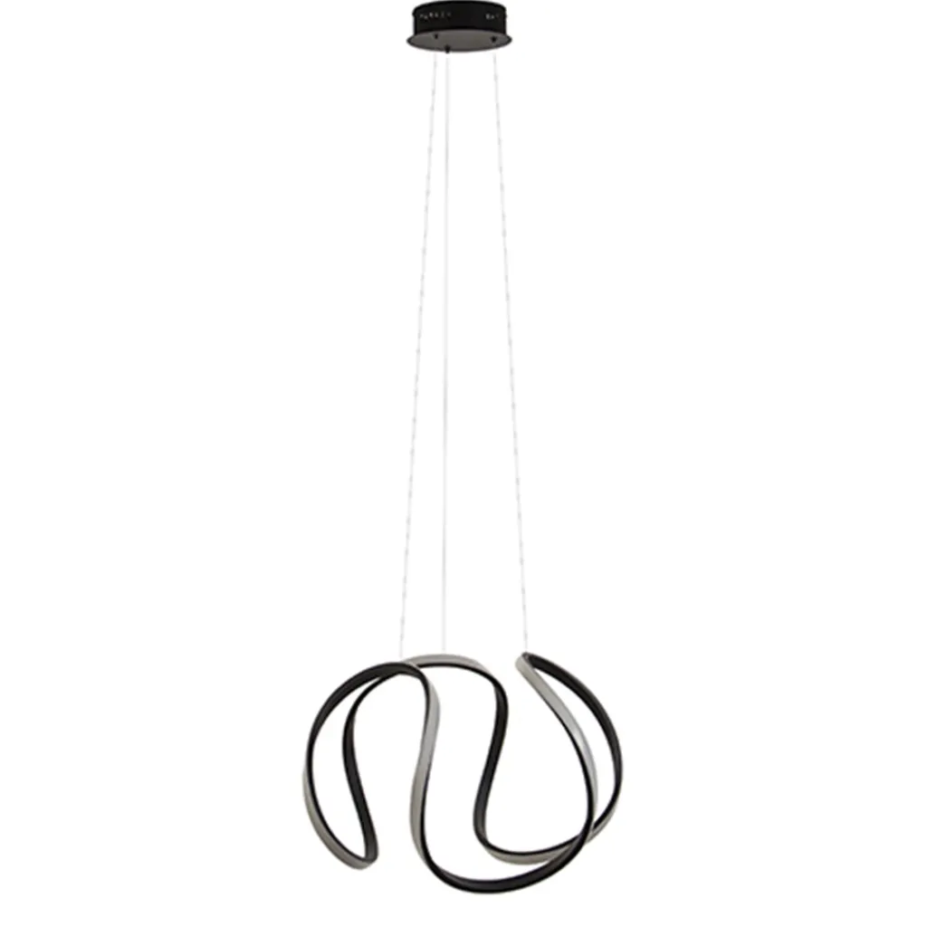 Straluma Moderne design hanglamp LED zwart> Hanglampen|Eettafellampen