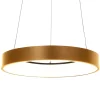 Straluma Moderne design LED hanglamp ring goud> Hanglampen|Eettafellampen