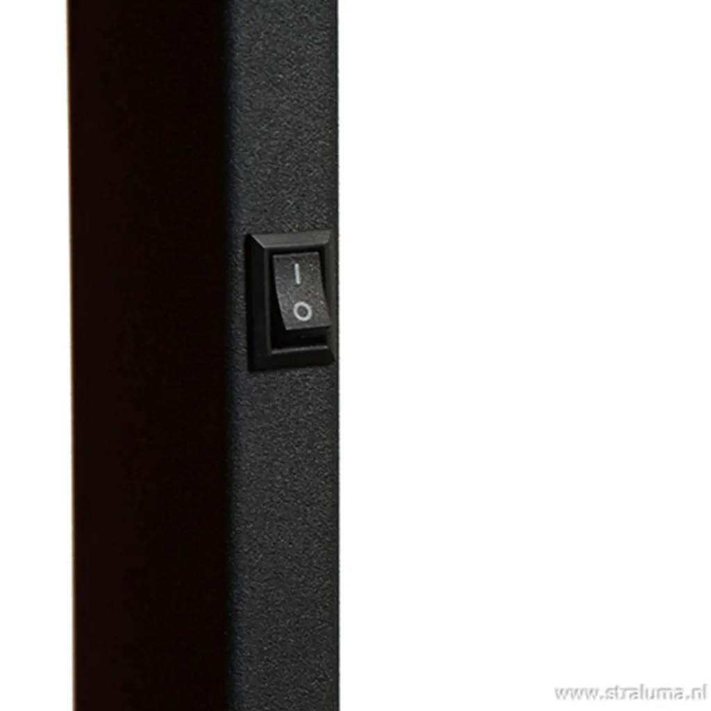 Straluma Moderne design vloerlamp zwart> Leeslampen|Woonkamerlampen