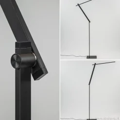Straluma Moderne design vloer/leeslamp met dimbaar LED></noscript> LED Leeslampen|Kantoorverlichting