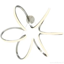 Straluma Moderne hanglamp krul staal incl LED> Hanglampen|Eettafellampen