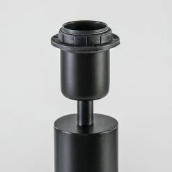 Straluma Moderne lampvoet cilinder mat zwart excl kap> Tafellampen|Lampenvoeten