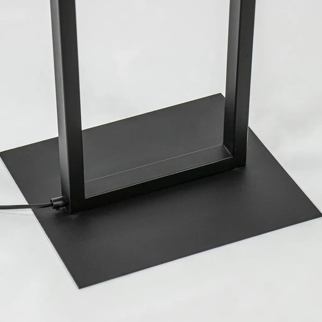 Straluma Moderne lampvoet/vloerlamp zwart excl. kap> Vloerlampen|Lampenvoeten