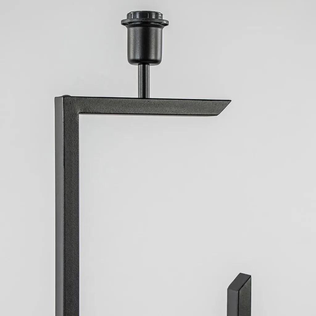 Straluma Moderne lampvoet/vloerlamp zwart excl. kap> Vloerlampen|Lampenvoeten