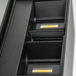 Straluma Moderne LED buitenlamp mat zwart verstelbaar IP54></noscript> Wandlampen|Buitenlampen