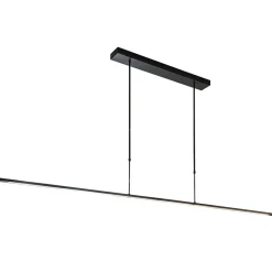 Straluma Moderne LED design hanglamp balk 200 cm zwart> Hanglampen|Eettafellampen