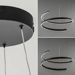 Straluma Moderne LED hanglamp rond met dim to warm functie><noscript><img width=