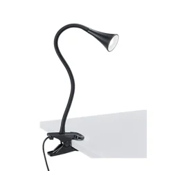 Straluma Moderne LED klemspot leeslamp zwart> Bedlampjes|Klemlampen