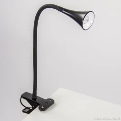 Straluma Moderne LED klemspot leeslamp zwart><noscript><img width=