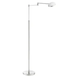 Straluma Moderne LED leeslamp vloerlamp aluminium mat> Vloerlampen|Leeslampen