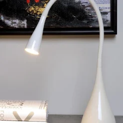 Straluma Moderne LED leeslamp wit verstelbaar><noscript><img width=