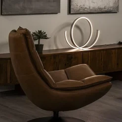 Straluma Moderne LED tafellamp nikkel met dim to warm functie><noscript><img width=