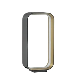 Straluma Moderne LED tafellamp zwart/goud klein> Tafellampen|LED Tafellampen