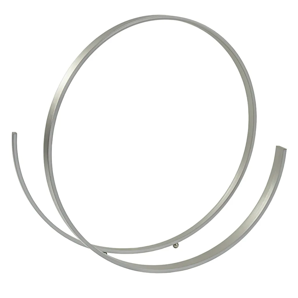 Straluma Moderne LED vloerlamp nikkel dimbaar> Vloerlampen|LED Vloerlampen