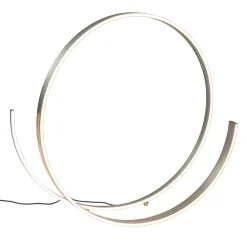 Straluma Moderne LED vloerlamp nikkel dimbaar> Vloerlampen|LED Vloerlampen