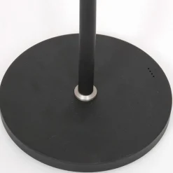 Straluma Moderne LED vloerlamp op accu zwart dimbaar><noscript><img width=