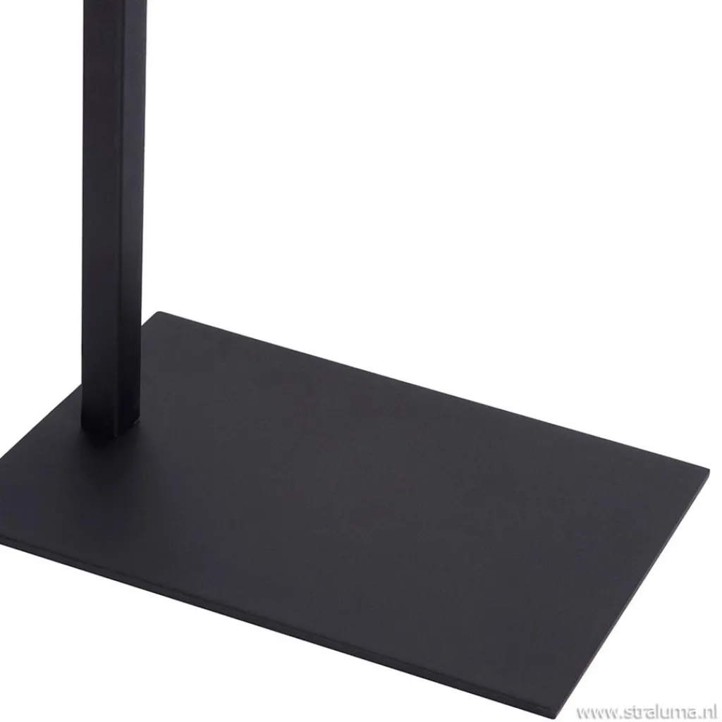 Straluma Moderne lees/vloerlamp mat zwart met brons> Leeslampen|Woonkamerlampen