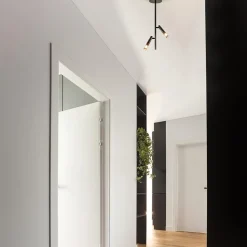 Straluma Moderne 2-lichts opbouwspot zwart G9></noscript> Opbouwspots|Halverlichting