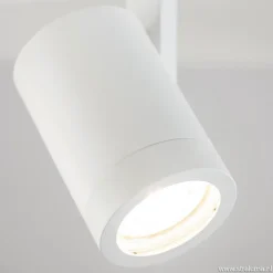 Straluma Moderne 3-lichts plafondspot wit metaal><noscript><img width=