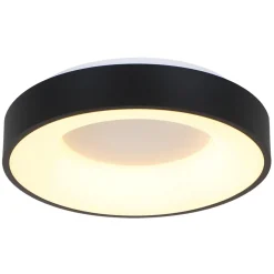 Straluma Moderne plafondlamp zwart met geïntegreerd LED> Plafondlampen|Plafonnières