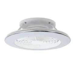 Straluma Moderne plafondventilator inclusief dimbaar LED klein> Plafondlampen|Plafondventilatoren met lamp