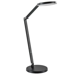 Straluma Moderne tafel/bureaulamp zwart met dimbaar LED> Tafellampen|Bureaulampen