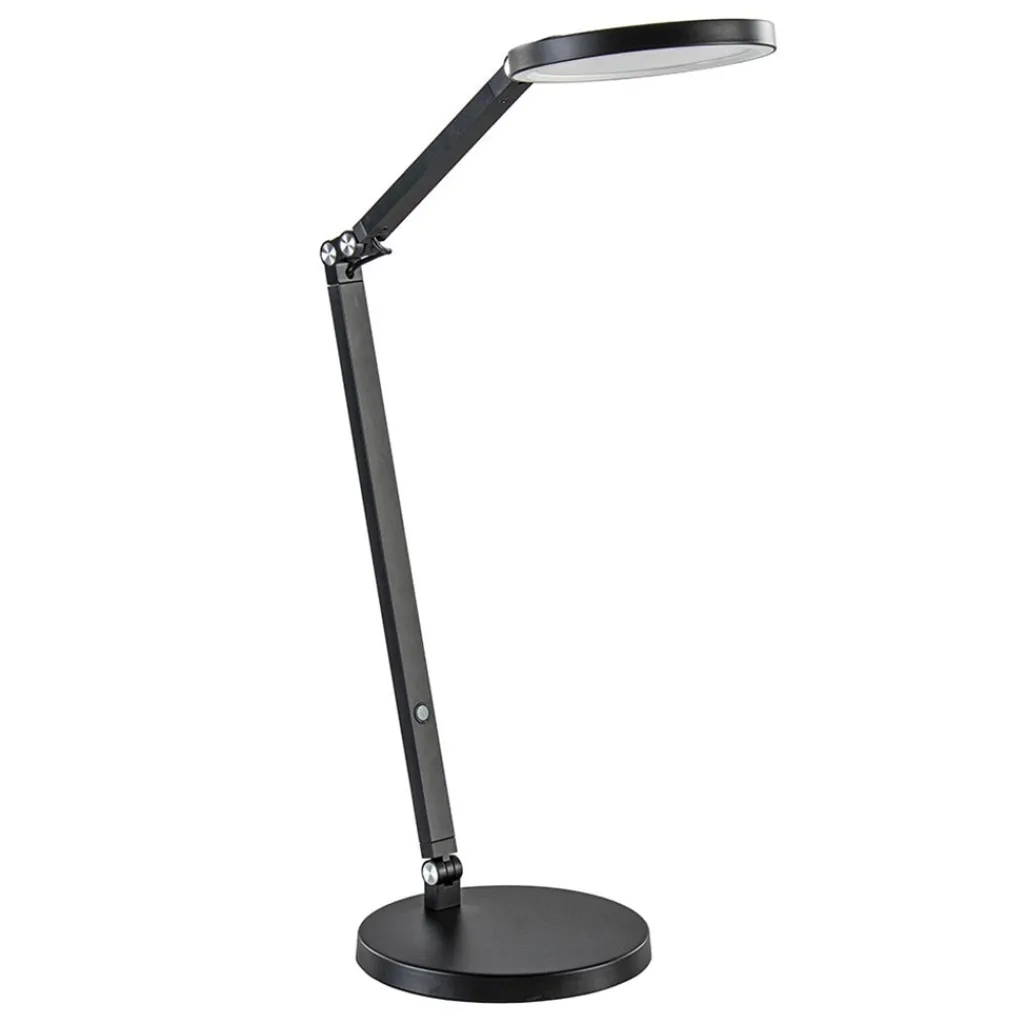 Straluma Moderne tafel/bureaulamp zwart met dimbaar LED> Tafellampen|Bureaulampen