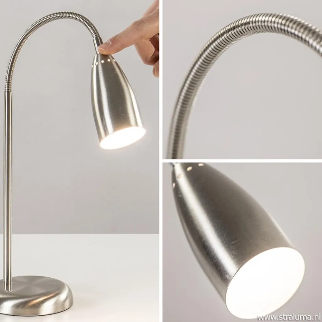 Straluma Moderne tafellamp LED inclusief touchdimmer> Tafellampen|Bureaulampen