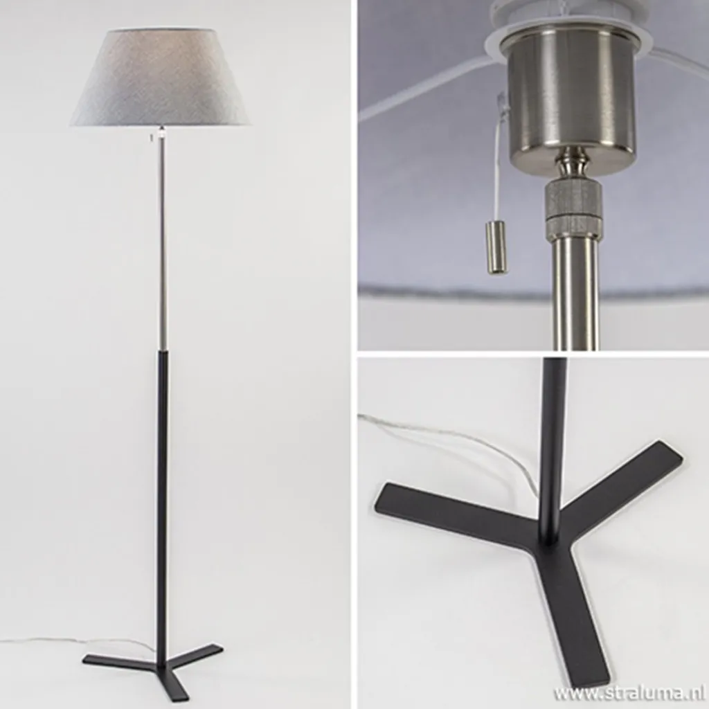 Straluma Moderne vloerlamp incl. kantelbare kap> Woonkamerlampen|Slaapkamerlampen