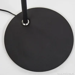 Straluma Moderne vloerlamp-uplighter LED zwart></noscript> Vloerlampen|Leeslampen