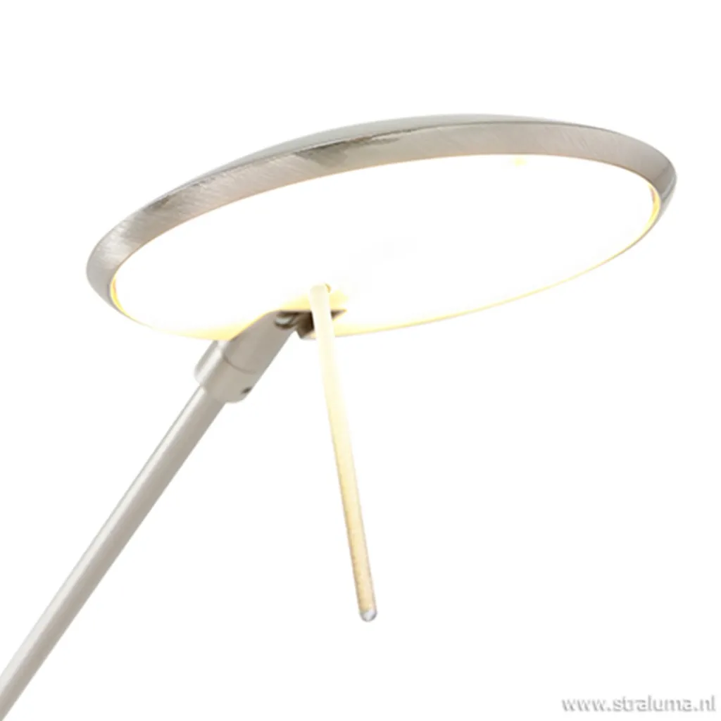 Straluma Moderne wandlamp staal met dimbaar LED> Wandlampen|Leeslampen