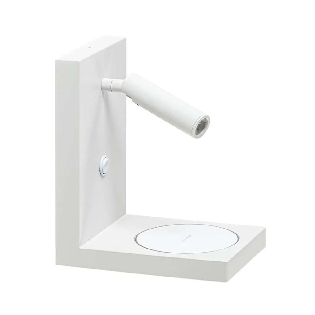 Straluma Moderne wandlamp wit inclusief LED en fast charger> Wandlampen|Bedlampjes