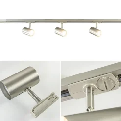 Straluma Nikkel railsysteem met spots 1-fase><noscript><img width=