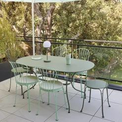 Straluma Oplaadbare buitenlamp tafel groen IP44></noscript> Tafellampen|Buitenlampen