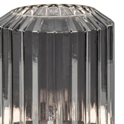 Straluma Oplaadbare LED tafellamp op batterij titanium/zwart></noscript> Tafellampen|Woonkamerlampen