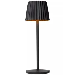 Straluma Oplaadbare tafellamp inclusief dimbaar LED zwart IP54> Tafellampen|Buitenlampen