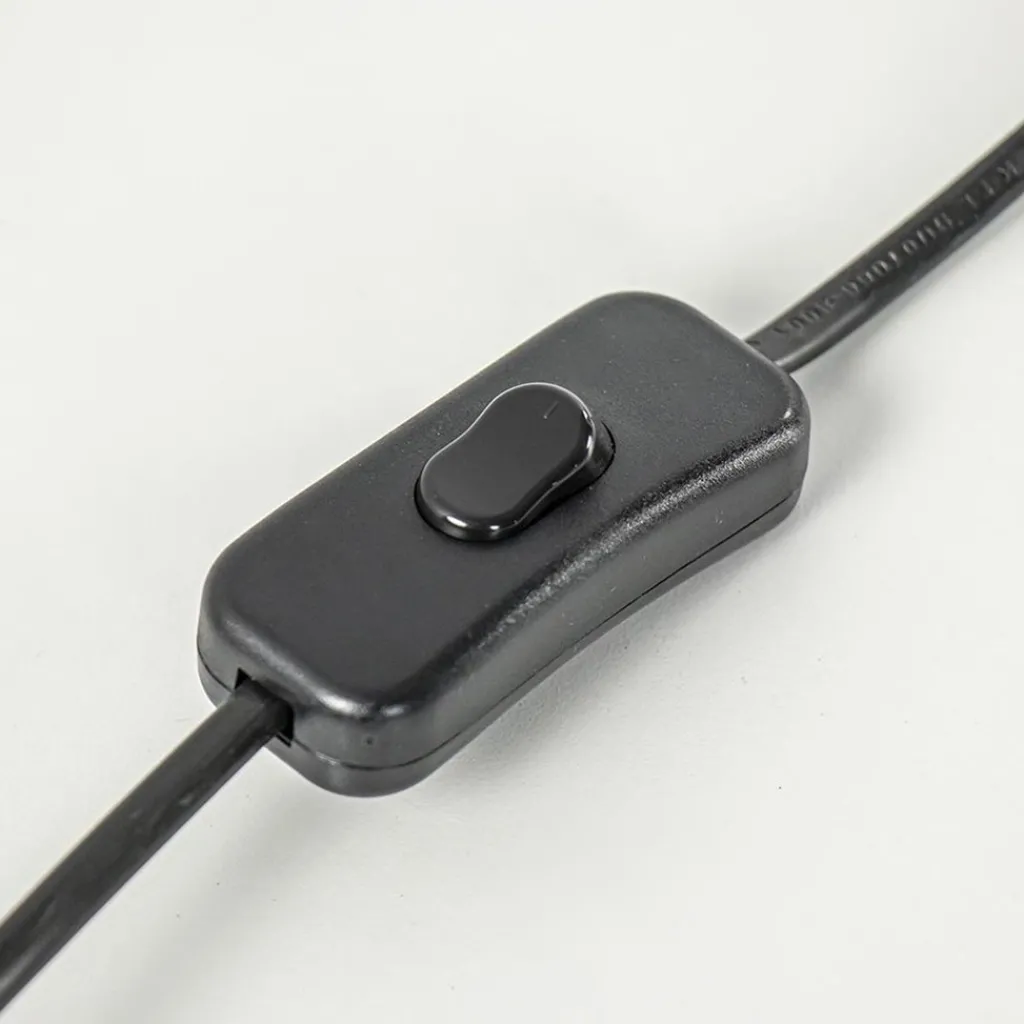 Straluma Ovale lampvoet Baloe antiek brons excl. kap> Tafellampen|Lampenvoeten